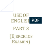 Examenes - Use of English (Part 3)