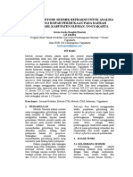 Aplikasi Metode Seismik Refraksi Untuk Analisa Litologi Bawah Permukaan