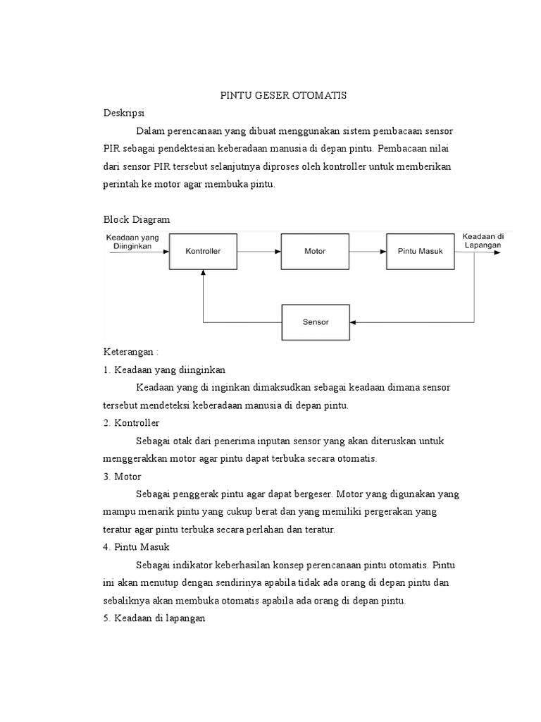 Pintu  Geser Otomatis   Pintu  Geser Otomatis