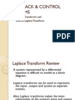 Laplace Transform Review