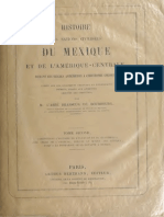 Brasseur de Bourbourg - Histoire du Mexique et du Amerique-Centrale