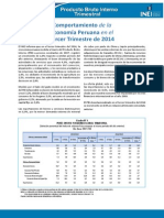Comportamiento Economia Peruana 2014 III