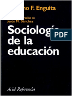 Fernanndez Enguita - Sociologia de La Educaci%F3n