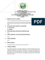 Item 8A, Discussion of Domestic Partner Benefits, Kissimmee City Commission Agenda 03-09-10