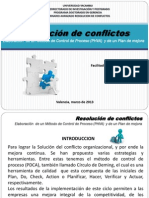 Resolución de Confilctos en PHVA PDF