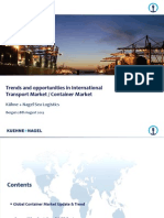 Trends and opportunities in international transport and container markets
