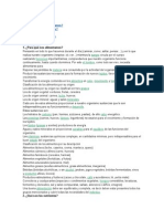 Alimentos. - Clasificación