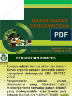 Dasar-Dasar Pengomposan