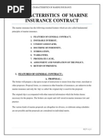 Download Characteristics of Marine Insurance by rahul SN282828860 doc pdf