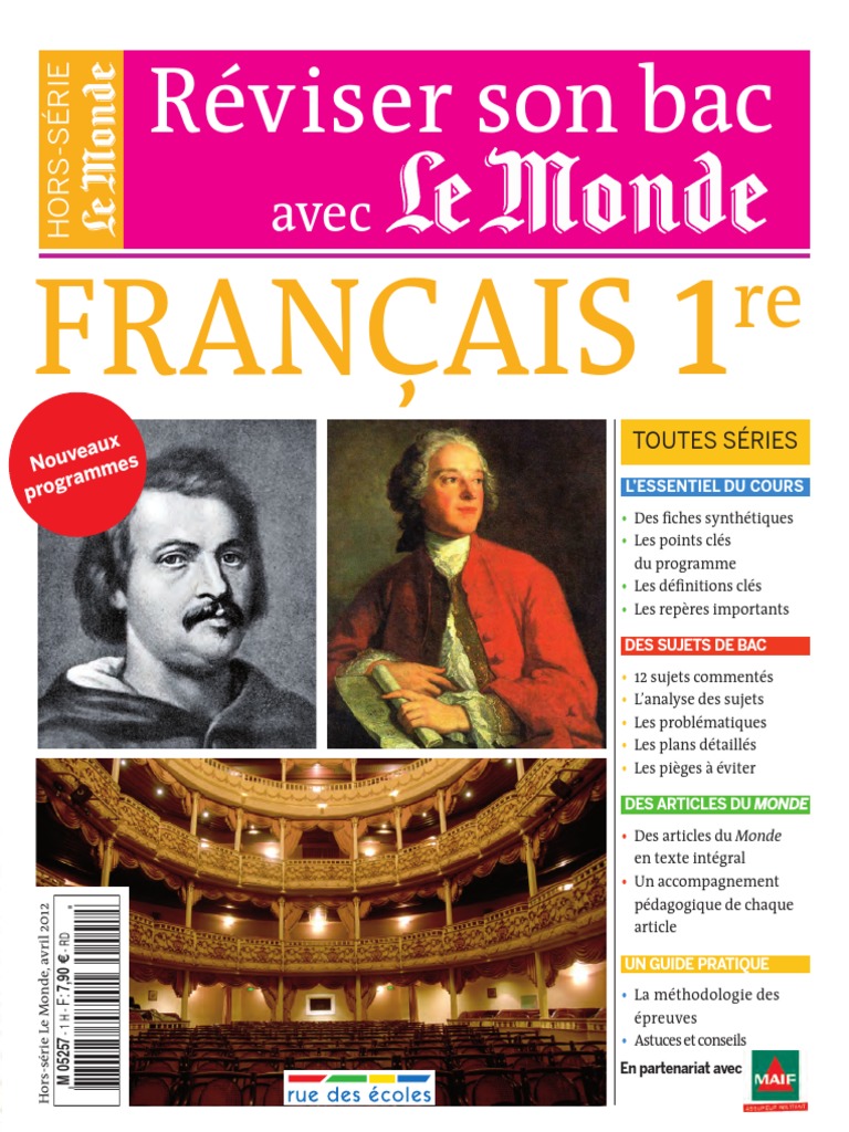 Que Reviser Pour Le Bac De Francais Reviser Bac Francais | PDF | Réalisme (littérature) | Romans