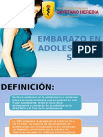 Embarazo Adolescente 2014