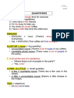 Quantifiers English