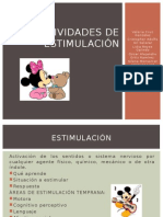 Actividades de Estimulación