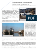 Friend Ships Activities Report - September 2015