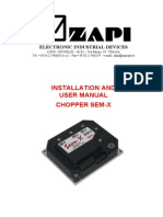 Zapi Sem-X Manual