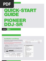 Pioneer DDJ-SR Quickstart Guide