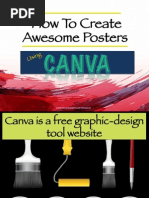 Download How to Create Awesome Posters Using Canva by Dhey Faustino SN282847387 doc pdf