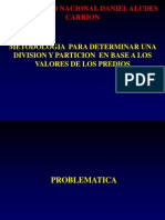 Metodologia para Division y Particion