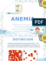 Alteraciones Hematopoyeticas Anemia, Hemofilia
