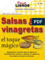 Salsas & Vinagretas El Toque Ma - Maria Paulin Aucros de Amaya-.Dd-books - Com.-.