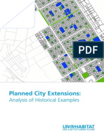 UNHABITAT Planned City Extensions Analysis of Historical Examples