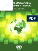 UN Global Sustainable Development Report (2015) (Advance Unedited Version)