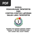 Modul Pengurusan Tatatertib - PPD Tawau