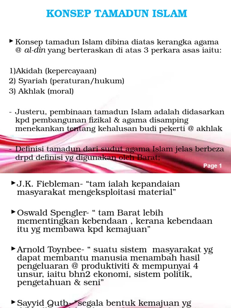 Tam Islam 1 1 Pdf