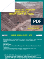 7.experiencias de Lixiviacion Clorurada en Minera Pampa de Cobre