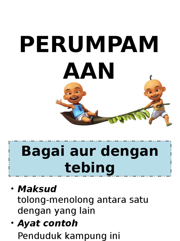 Perumpamaan Melayu dan Maknanya | PDF