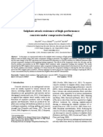 Sulphate Attack Resistance of High-Performance