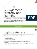 LM Session 2 - Logistics Strategy and Planning STUDENT