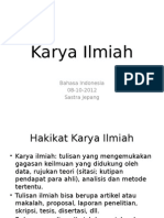 Karya Ilmiah