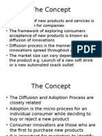 Diffusion of Innovation - Understanding Consumer Adoption of New Products and Services