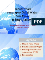 54314581 Presentasi Transformasi Penerapan Nilai Wajar Fair Value 1