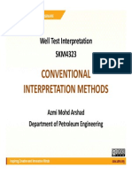 Conventional Well Test Interpretation Methods