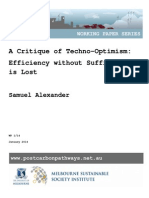 Critique of Techno Optimism