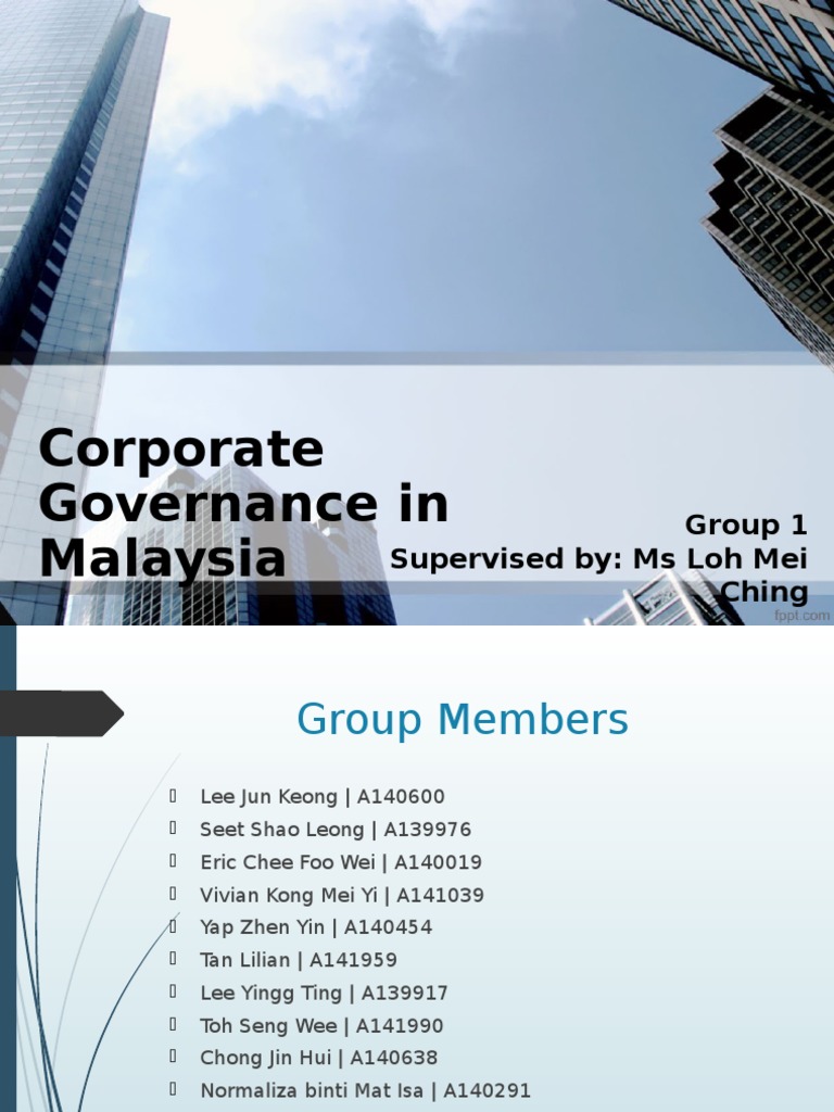 Understanding Corporate Governance in Malaysia | PDF