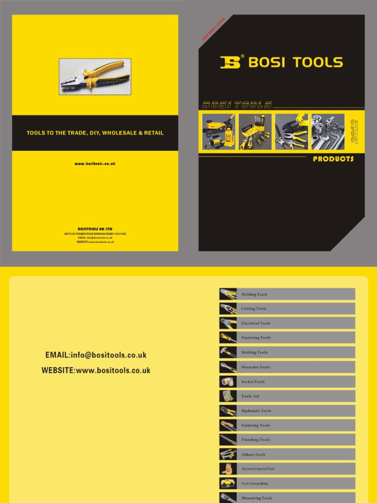 Bosi Tools | PDF