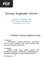 Download Survey Angkutan Penumpang Umum by AJI RONALDO SN282897248 doc pdf