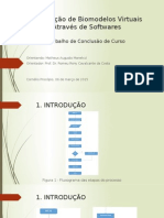 Fabricação de biomodelos virtuais através de softwares