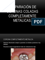 Coronas Metalicas