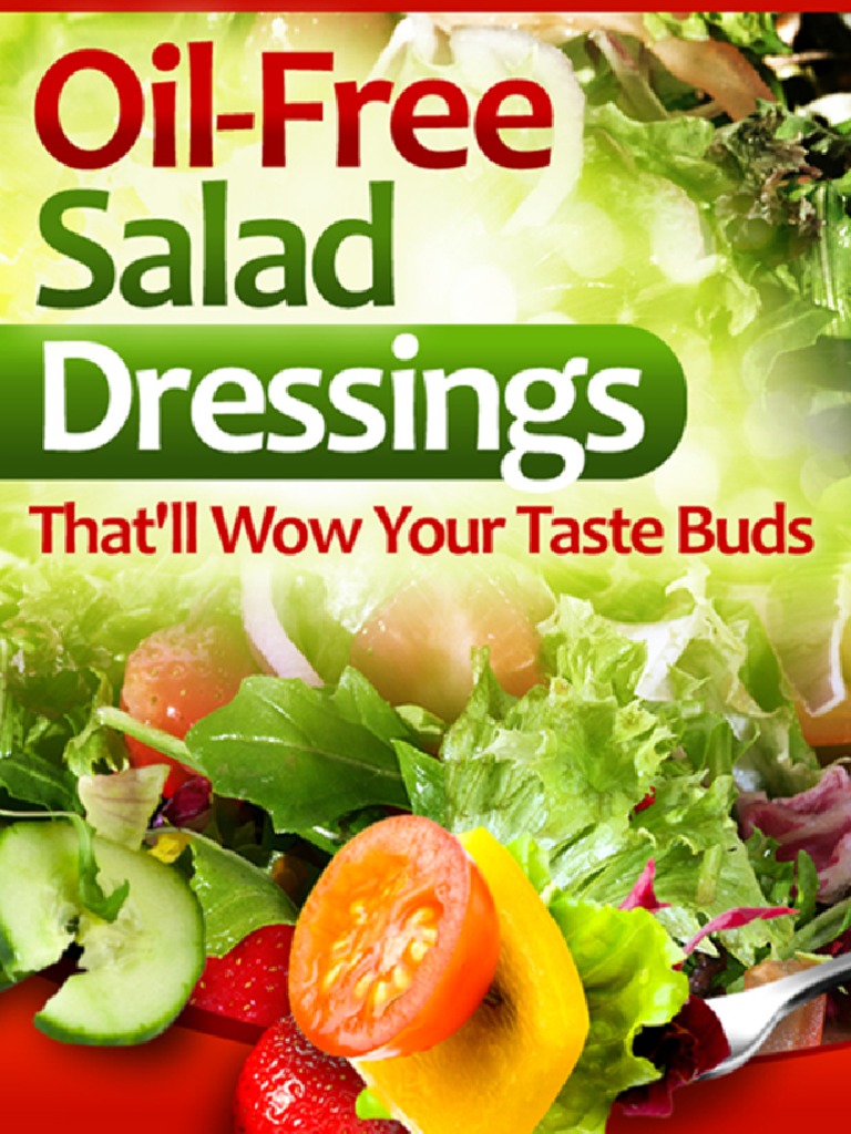 OilFree Salad Dressings PDF Salad Veganism