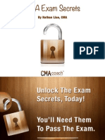 CMA Exam Secrets Cheat Sheet