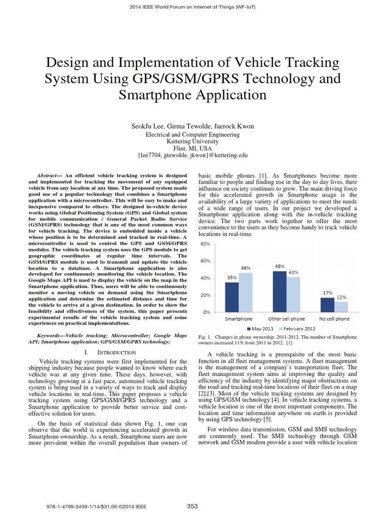 Design and Implementation of Vehicle Tracking System Using GPSGSMGPRS ... Circuit Diagram