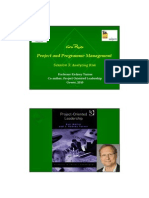 Project and Programme Management: Europrojex