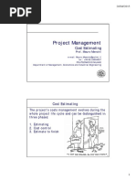 PMI72 Cost Estimating