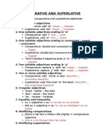 Comparative and Superlative Explanation