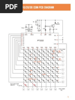 Platinum Remote PCB Diagram