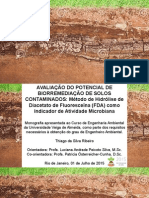 Biorremediação de solos contaminados